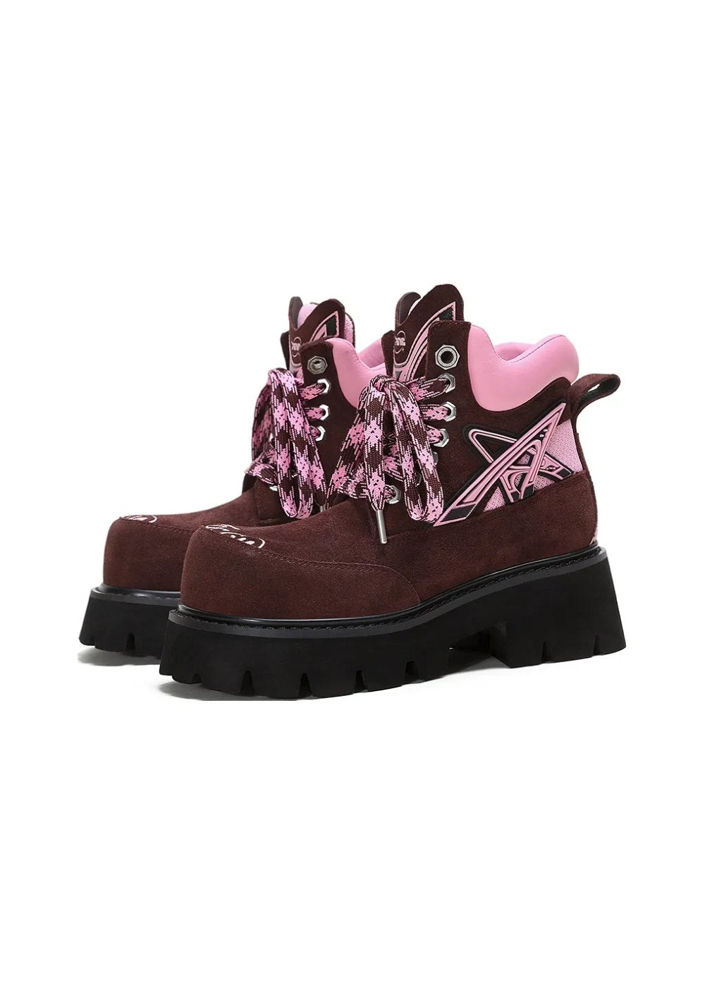 ADC丨Stardust Cat-Ear Black Boots-Purple - PSYLOS 1, ADC丨Stardust Cat-Ear Black Boots-Purple, Boots, ADC, PSYLOS 1